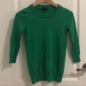 J. Crew Green Sweater